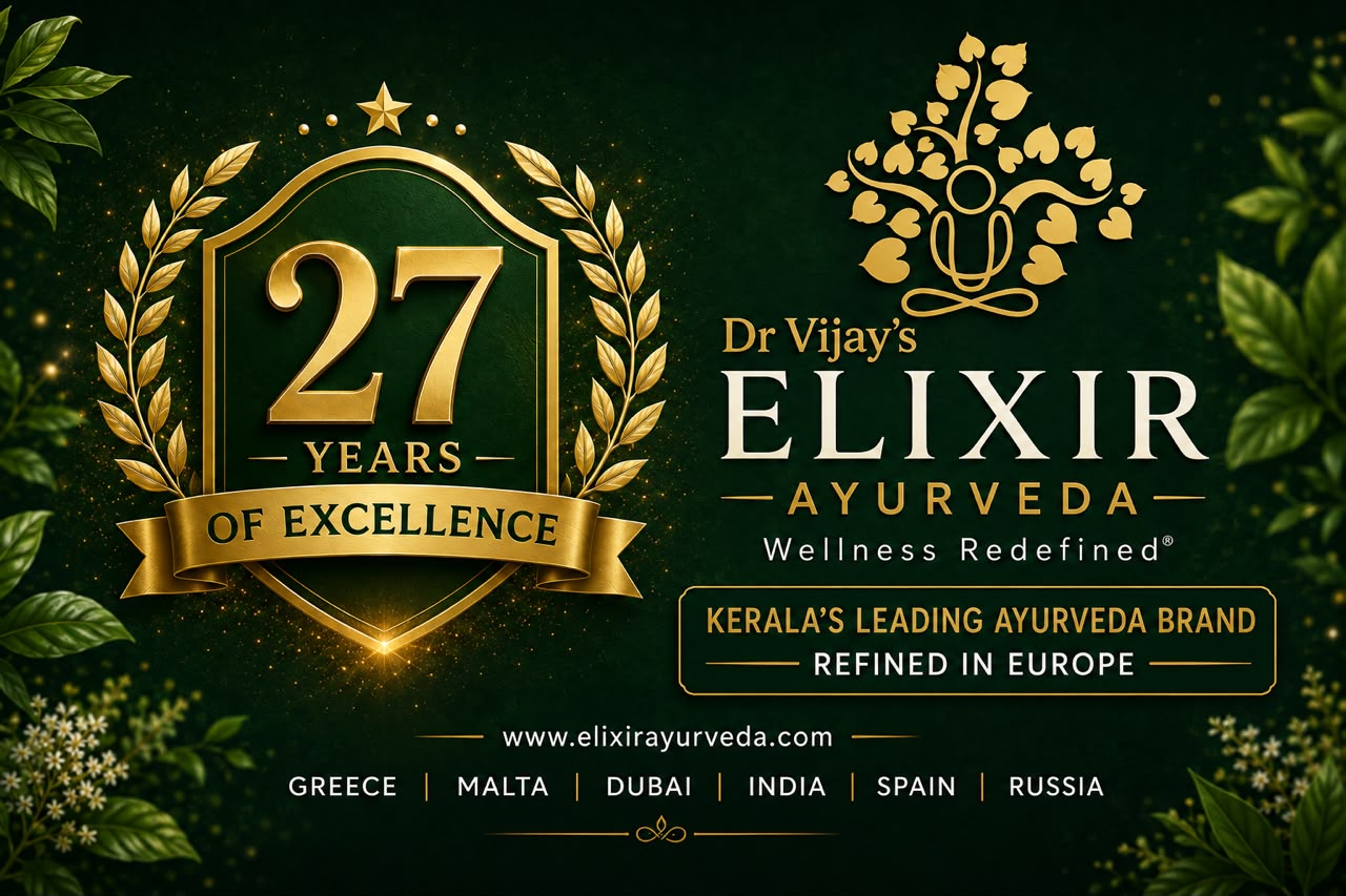 Elixir Ayurveda celebrating 27 years of excellence